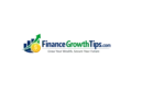 FinanceGrowthTips.com logo featuring a green growth arrow, bar chart, and gold coin symbolizing financial growth and wealth building.